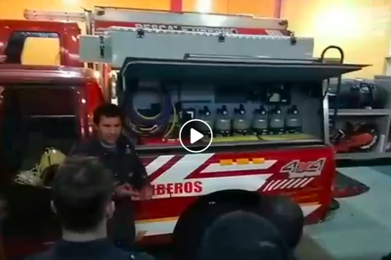 Presentación del móvil 30 Unidad de Rescates Avanzados