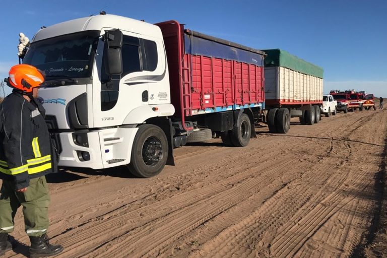 Accidente en zona rural