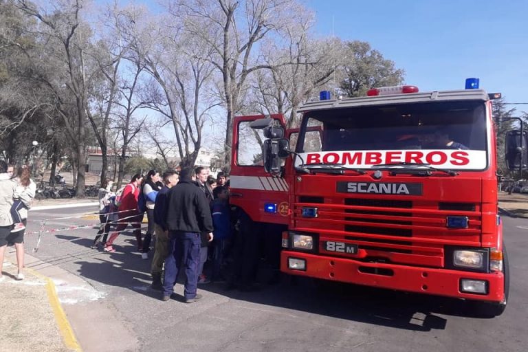 Estuvimos en los festejos del día del niño