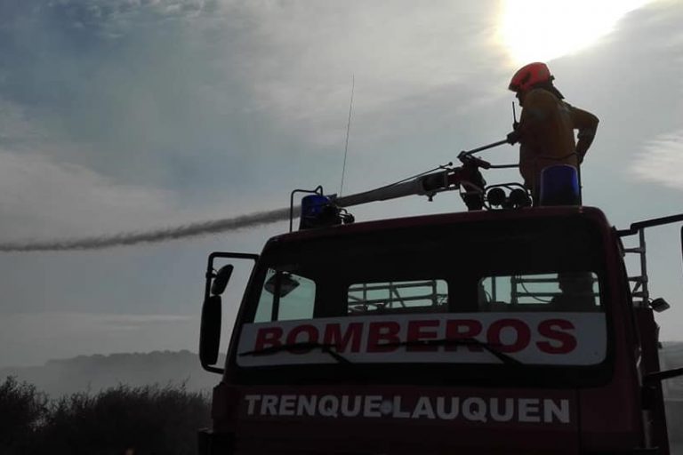 Incendio en zona rural