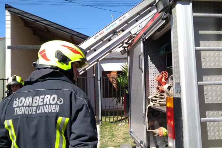 Incendio en calle Arrastúa