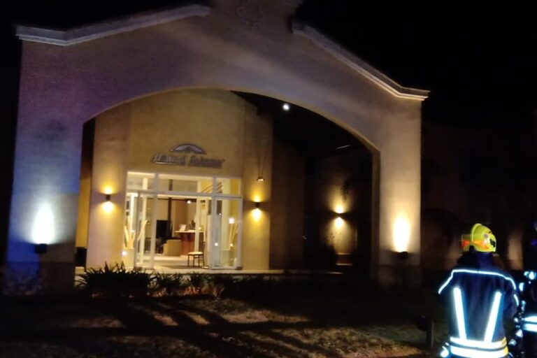 Incendio en Howard Johnson Hotel
