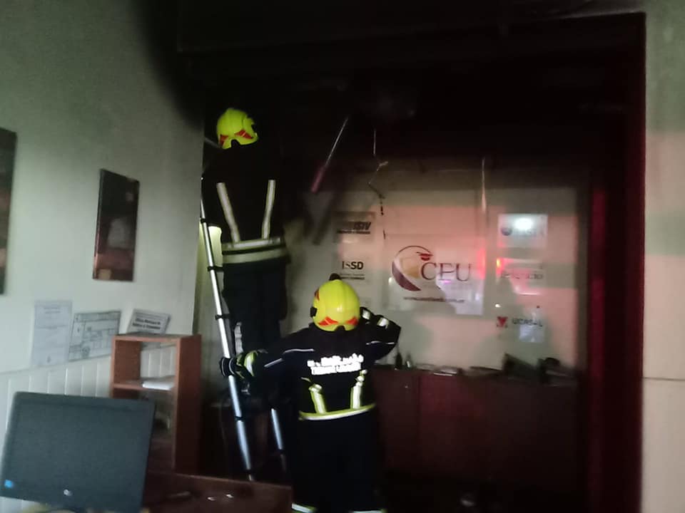 Alarma por incendio de estructura